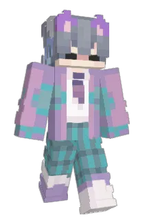 Anacamptis Minecraft avatar full body