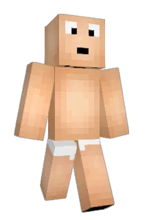 Analbuster Minecraft avatar full body