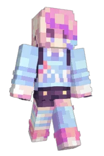 Anamink Minecraft avatar full body