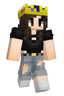 Andeeia Minecraft avatar full body