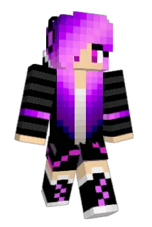 Andr3omeda Minecraft avatar full body