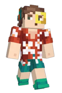 Andreway Minecraft avatar full body