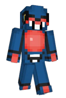 Androided Minecraft avatar full body
