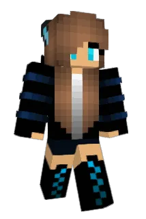 Andromanda Minecraft avatar full body