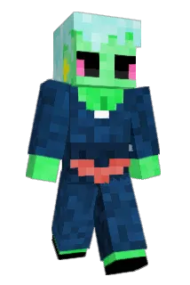 AndyAxolotl Minecraft avatar full body