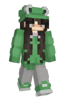 AneBB Minecraft avatar full body