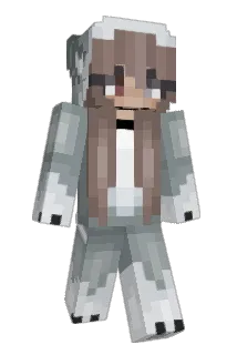 Anecko Minecraft avatar full body