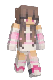 AnetteTV Minecraft avatar full body
