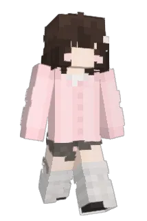 Ang0ria Minecraft avatar full body
