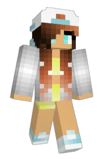 Ang3line Minecraft avatar full body