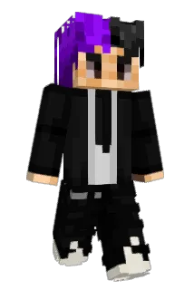 AngelDustEnjoyer Minecraft avatar full body
