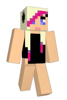 AngiePanda Minecraft avatar full body