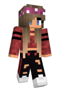 AngieWazHere Minecraft avatar full body