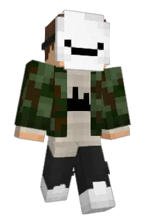 Anglerhutchen Minecraft avatar full body