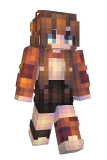 AngloFish Minecraft avatar full body