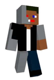 AngryHairDog Minecraft avatar full body