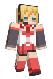 AngstHase Minecraft avatar full body