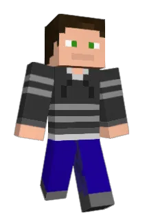 AngstyCucumber Minecraft avatar full body