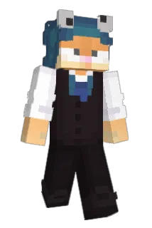 AngyCat Minecraft avatar full body