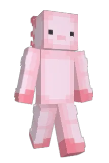 Angy_Axolotl Minecraft avatar full body