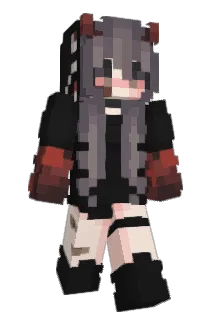 AnicoreYT Minecraft avatar full body