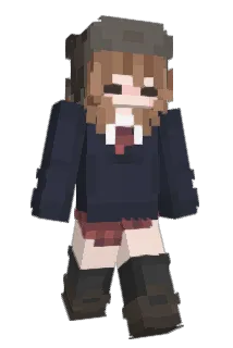 AnielleDuh Minecraft avatar full body