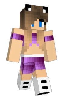 Anileva Minecraft avatar full body