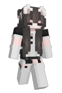 AnimeNekoMaid Minecraft avatar full body