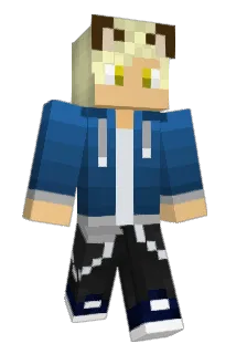 Animehound Minecraft avatar full body