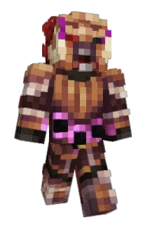Animepirater Minecraft avatar full body