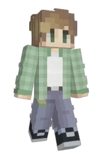 Anistopher Minecraft avatar full body