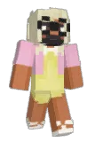 AnitaMaxWin Minecraft avatar full body