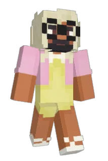 AnitaMaxWin Minecraft avatar full body