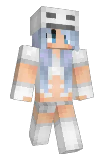 AnjaJulie Minecraft avatar full body
