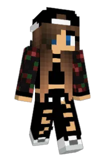 AnjaPlaysHD Minecraft avatar full body