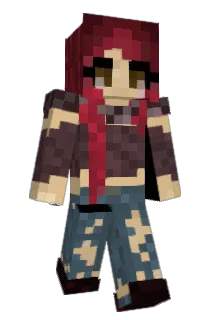 AnnLesbian Minecraft avatar full body