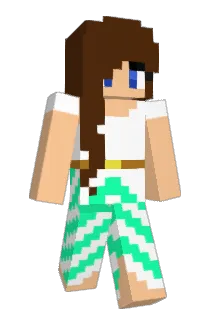 AnnaBananaX Minecraft avatar full body