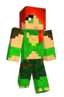 AnniAluna Minecraft avatar full body