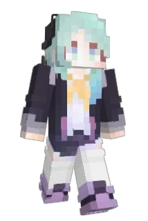 AnonYamada Minecraft avatar full body