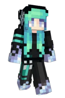 Anonyrmous Minecraft avatar full body