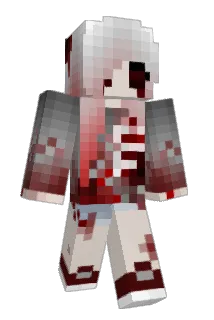 AnorexicComGirl Minecraft avatar full body