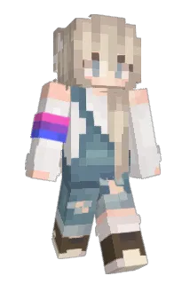 AnqaBee Minecraft avatar full body