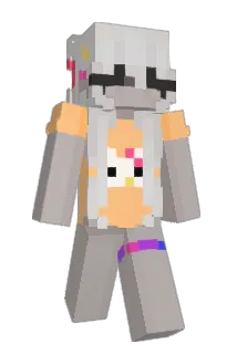 Anstsia Minecraft avatar full body