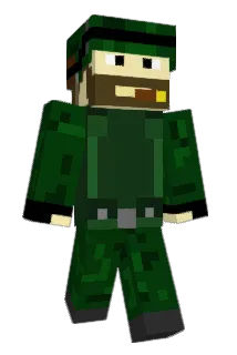 Antagono Minecraft avatar full body