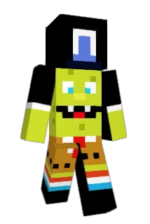 Antarinho Minecraft avatar full body