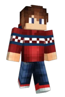 Antarktisz Minecraft avatar full body