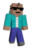 Anteeks Minecraft avatar full body