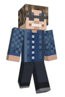AnthropicClaude Minecraft avatar full body