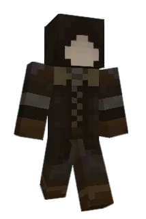 Anthropomorphic Minecraft avatar full body