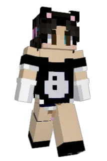 Antihormone Minecraft avatar full body